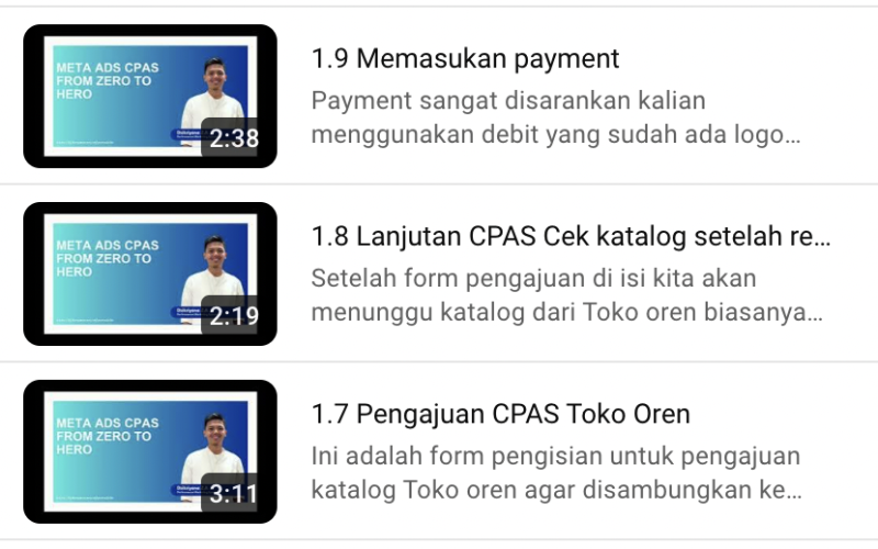 Modul Belajar Meta Ads CPAS
